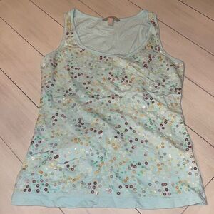 Banana Republic Sequined Tank Top